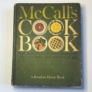 McCall's Cook Book 1963 10th Printing Green Hardcover Vintage Good Condition MCM